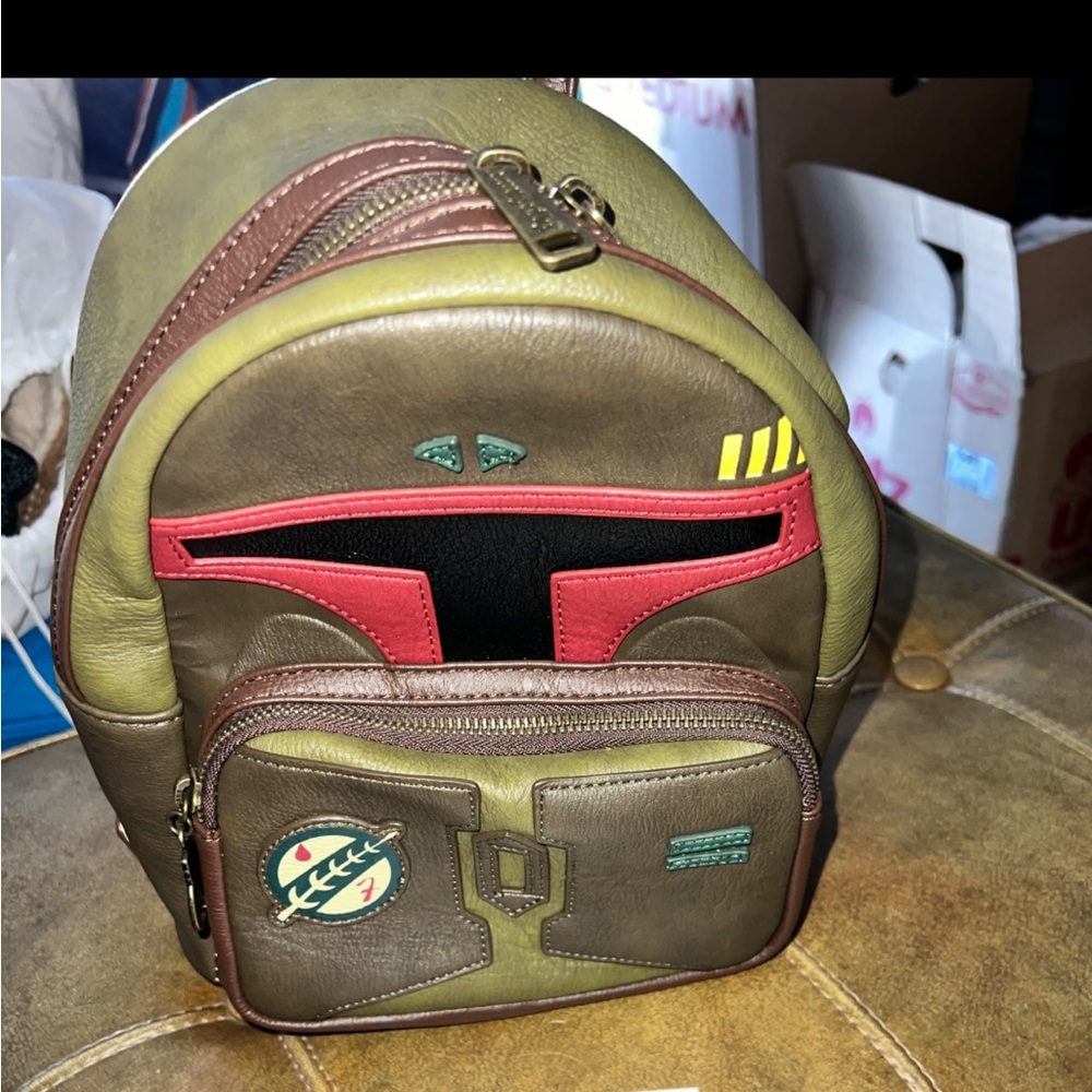 Loungefly Star Wars Boba Fett cosplay  mini backpack